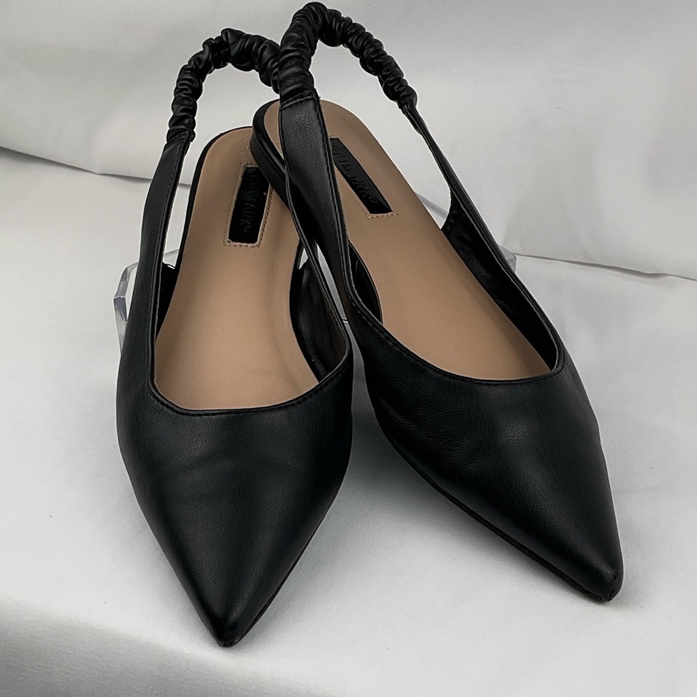 Primark Black Slingback Flats